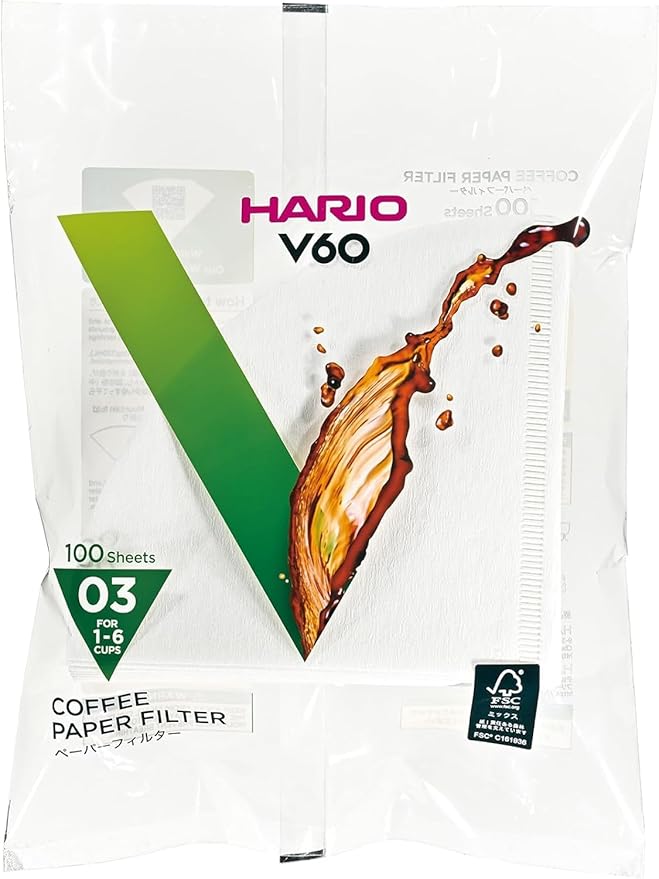 Filtre papier pour Hario V60
