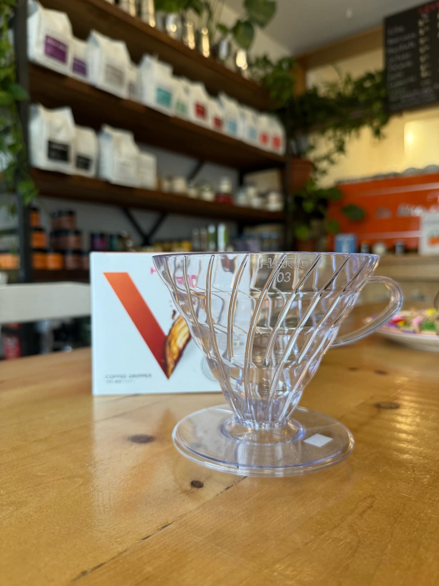 Dripper Hario V60 03 en plastique